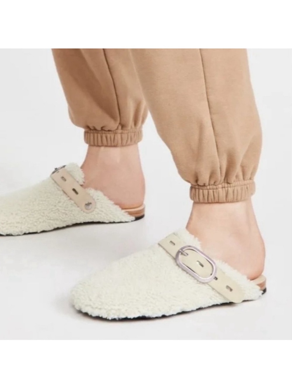 NWOT Rag & Bone Ansley Slide Shearling Mule Slide Size US 7
